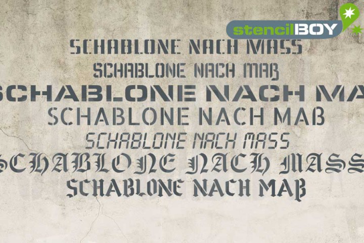 Z  # BVSZ 0015 Schablone Stencil Buchstaben Airbrush Schablonen Alphabet A 