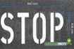"STOP" Floor Marking Stencil