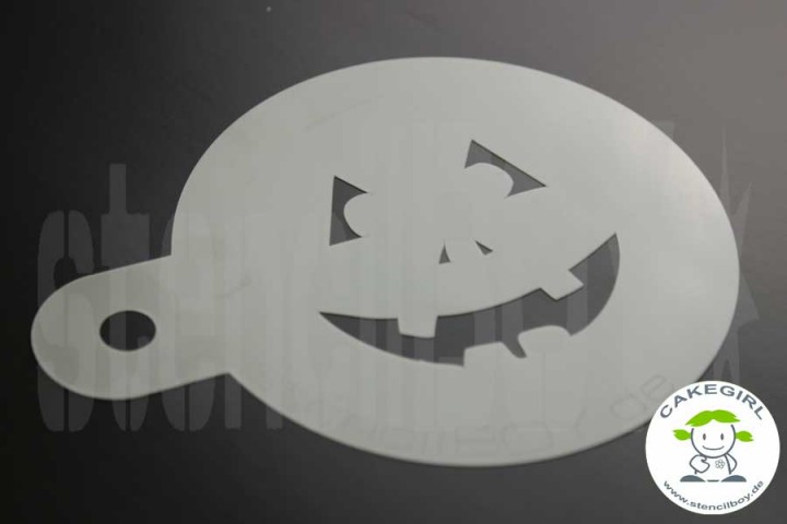 Cake Stencil "Jack O’Lantern - Halloweenfratze 3"
