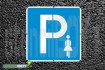 "Parking for women" - 2-Piece Floor Marking Stencil