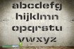 25-100mm Kleinbuchstabenschablonen Font ESS mit Sprühnebelschutz